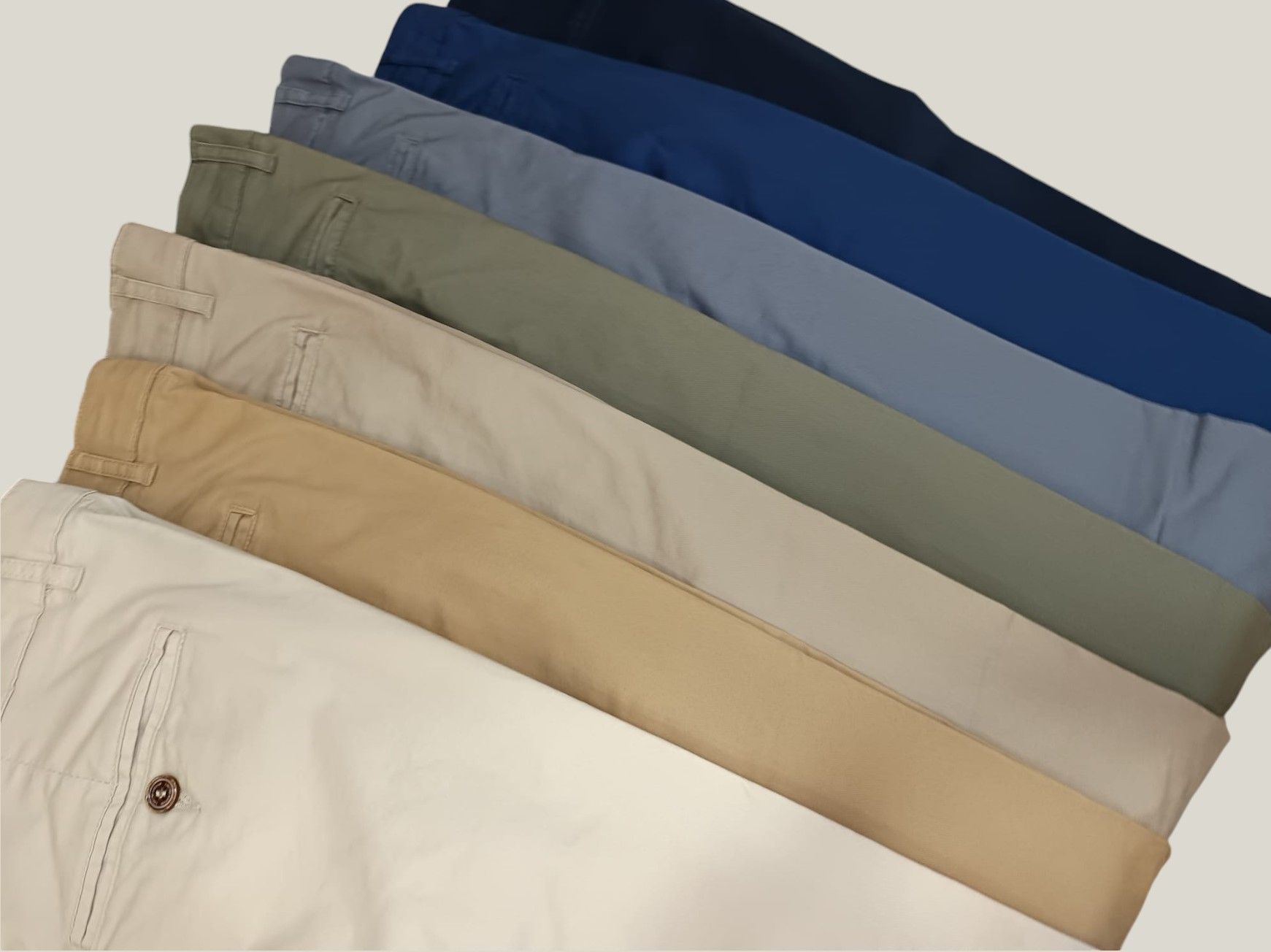 Pantalón chino style LCDN beige - Imagen 5