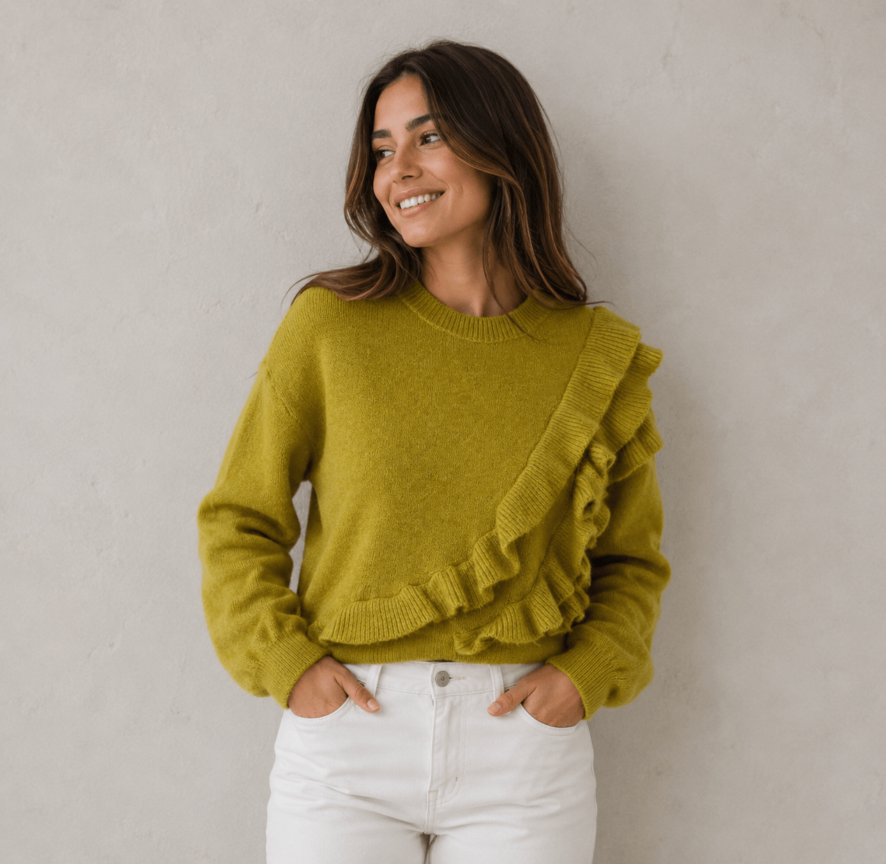 Jersey gordito oversize con volante