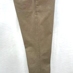 Pantalón algodón chino style beige con cinturón