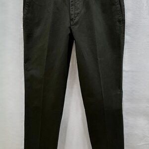 Pantalón algodón chino style verde con cinturón
