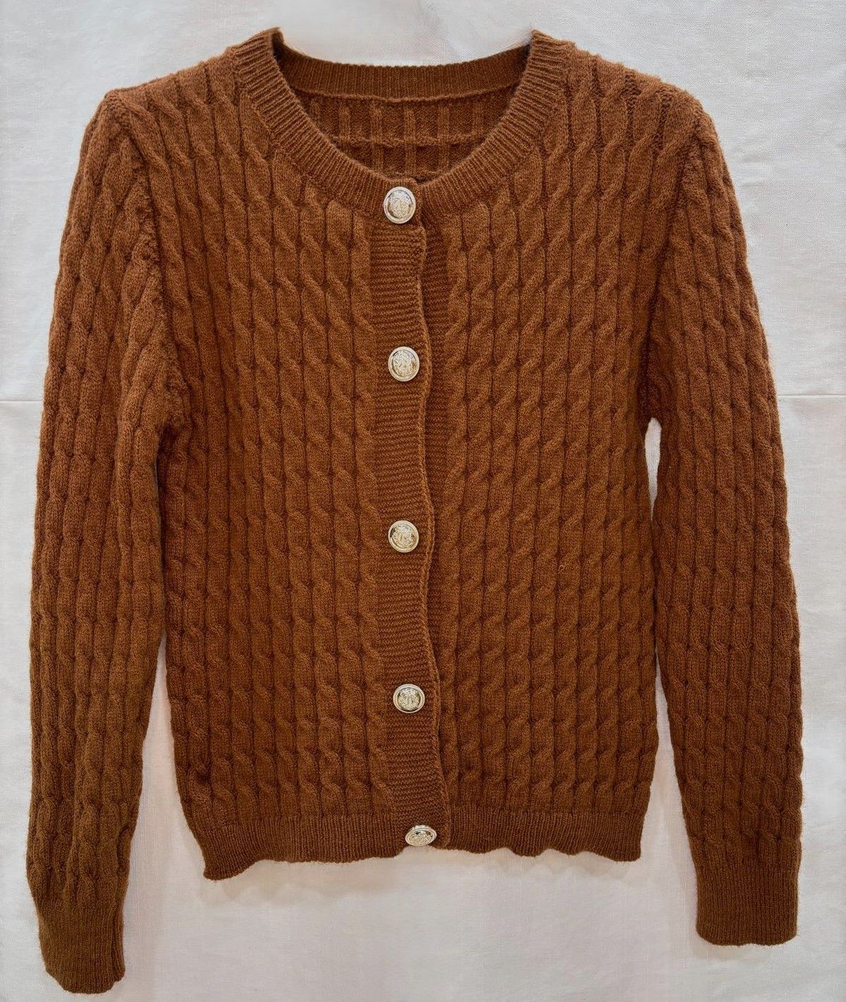 Jersey abotonado de ochos mujer - Imagen 4