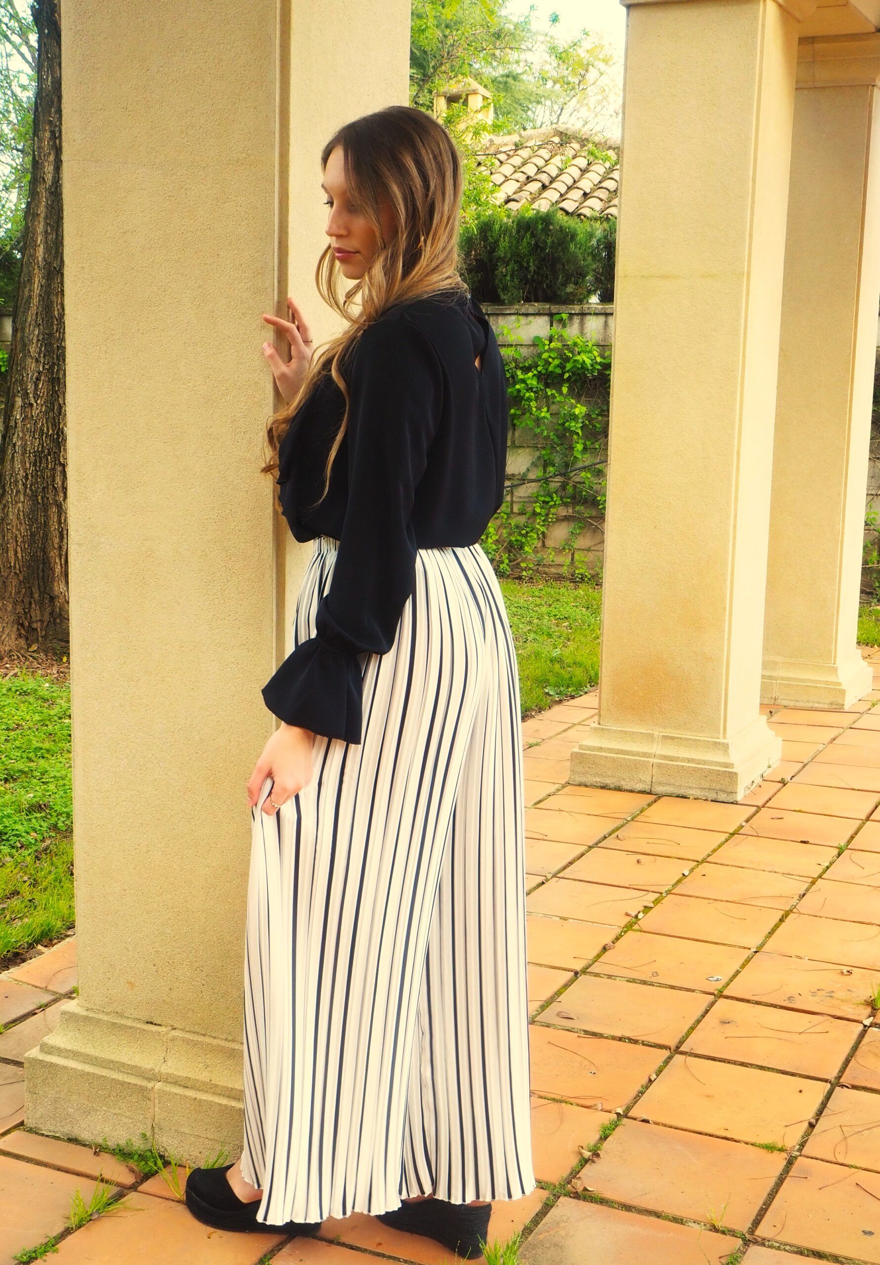 Blusa con volantes en cascada mujer - Imagen 4