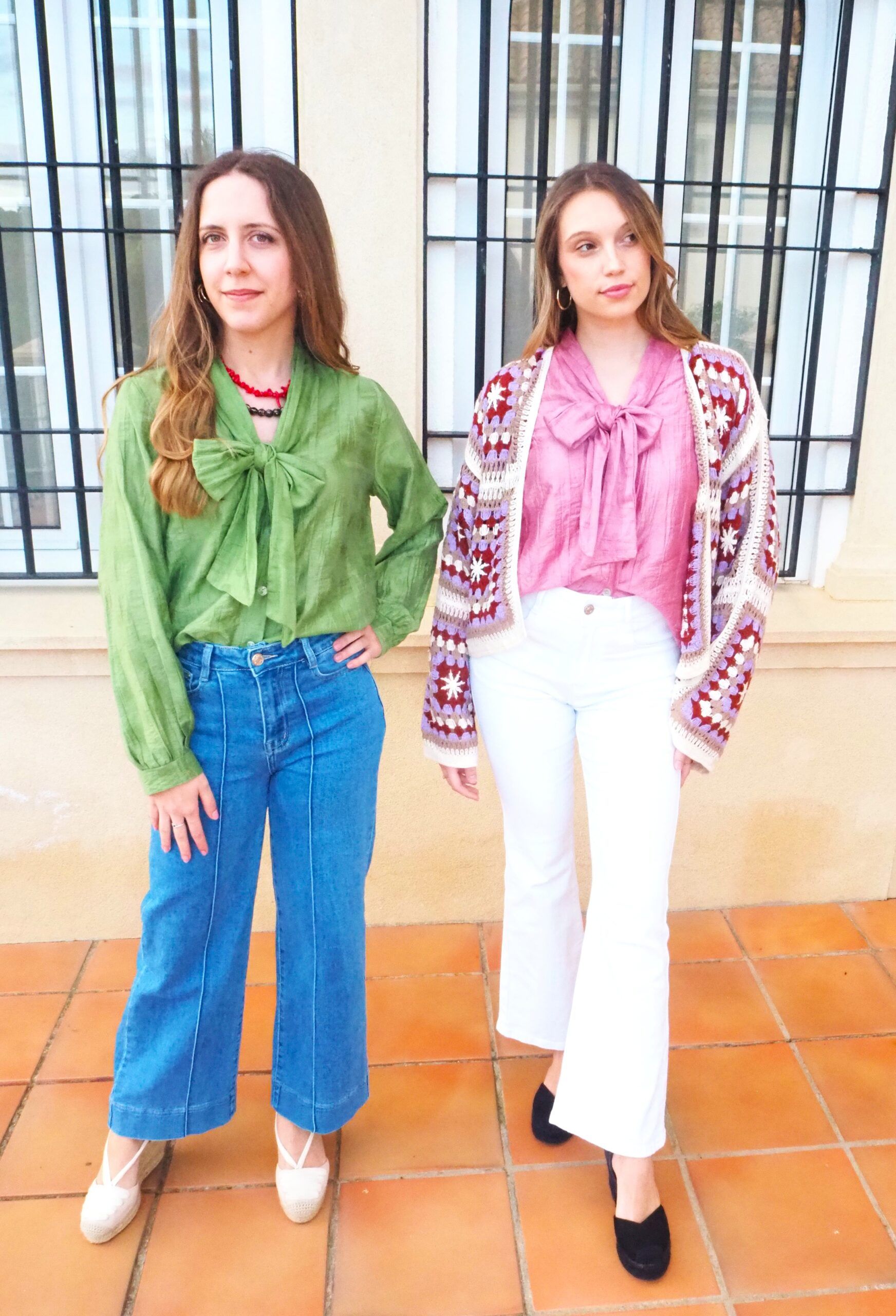 Chaqueta croché estilo boho mujer - Imagen 3
